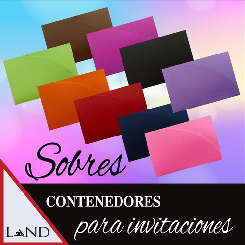 Sobres Contenedores Para Invitaciones