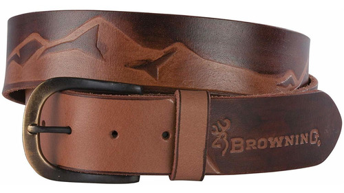 Browning - Cinturón De Piel Para Hombre Browning Wasatch 