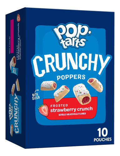 Pop Tarts Crunchy Poppers Frosted Strawberry Crunch 141 Gr