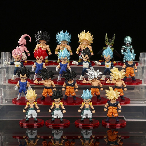 Kit 21 Figuras Dragon Ball Z Colección Completa De Goku | Cuotas sin interés