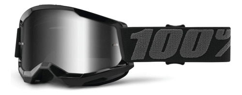 100% Strata 2 - Gafas Protectoras Para Motocross Y Bicicleta