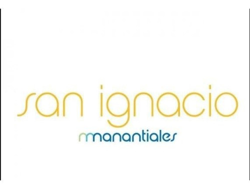Imagen 1 de 6 de San Ignacio Village - Lote Central - Mejor Ubicación - Fondo Norte