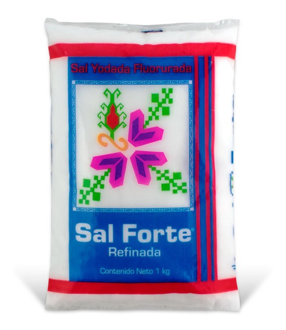 Sal Forte Yodada Fluorurada 1 Kg