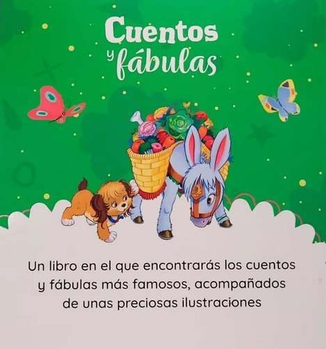 Mi Libro De Cuentos Y Fábulas / Con Ilustraciónes - 1 Libro