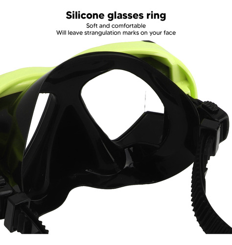 Snorkeling Glasses Snorkel Diving Waterproof Prevent Fog Uv