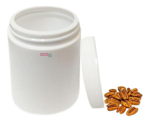 Tarro Pomadero De Plástico, Mxrat-001, 1 Pza, 250g, Ø 7 Cm
