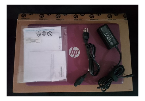 Laptop Hp 15-da1096 Intel Pentium Gold 8gb Ram 1tb Hdd Morado