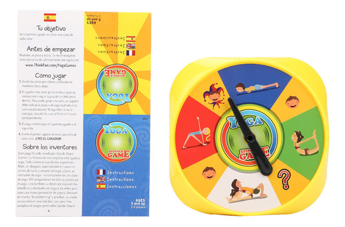 Juego Interactivo De Cartas Para Niños Con Postura De Yoga P