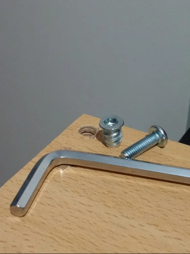 Insertos Roscados Para Madera M8 50 Unidades