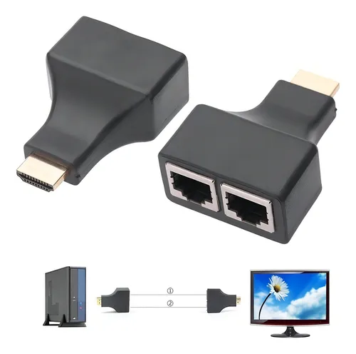 Adaptador hdmi a utp hotsell