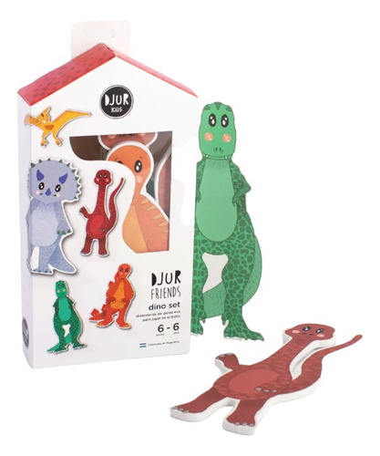 Set Juguetes De Dino  Para Jugar En El Baño Agua 5 Unid.