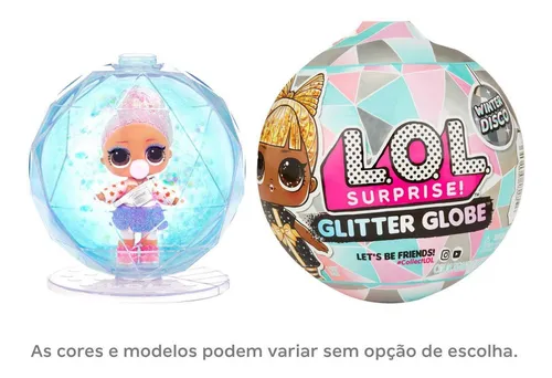 Lol doll cheap glitter globe