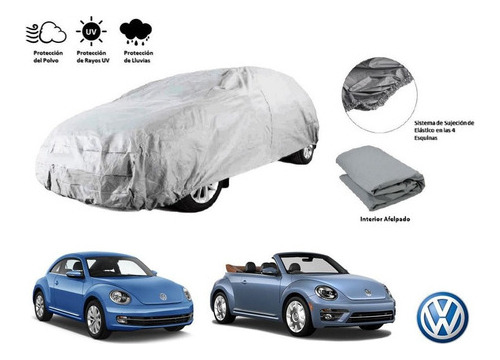 Forro Funda Cubreauto Afelpada Vw Beetle 2.5t 2012