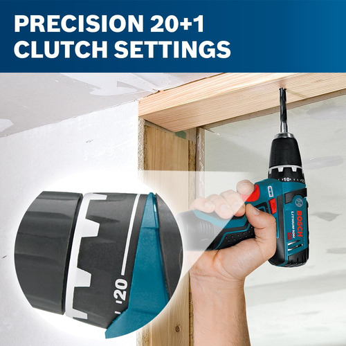 Combo De 2 Herramientas Inalámbricas Bosch Clpk22-120 12v