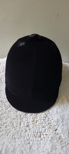 Casco Para Equitacion. En Terciopelo. # 6 1/2 (Usado)