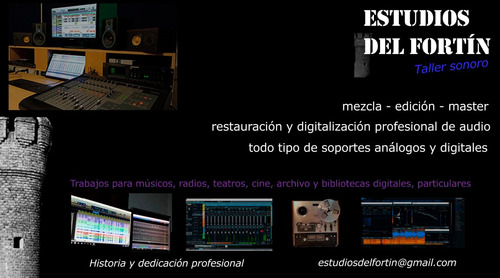 Taller Técnico Y Sonoro. Mezcla - Master - Digitalización