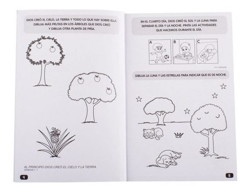 Imagen 2 de 5 de 365 Actividades Bíblicas- Libro De Aprendizaje - Español