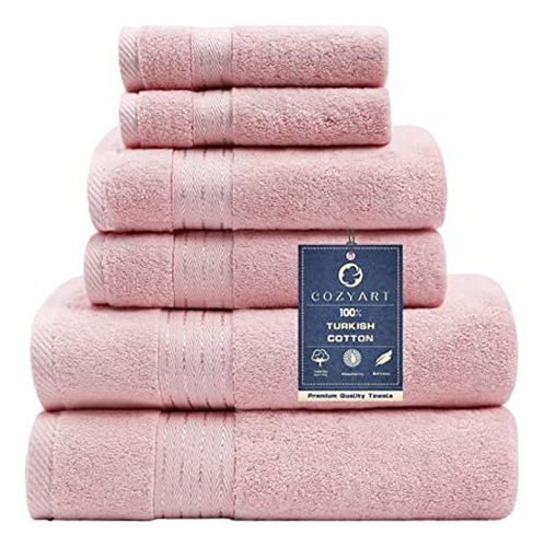 ~? Cozyart Juego De Toallas De Baño Rosas, Toallas De Baño G