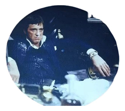 Tony Montana Harina Slipmat Paño Para Bandejas Latex