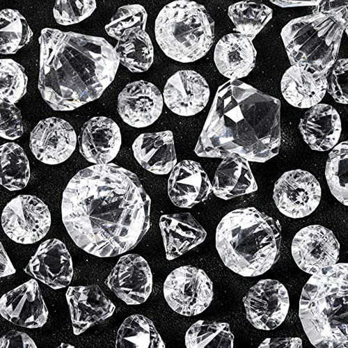 200 Piezas De Relleno De Jarrón De Diamante Transparente Par