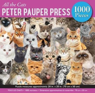 Libro All The Cats 1,000 Piece Jigsaw Puzzle - Peter Paup...