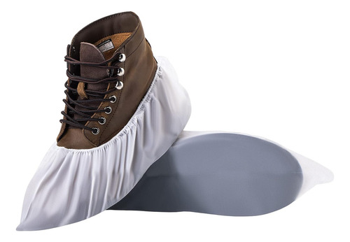 Protectx Cubrezapatos Y Cubrebotas Desechables Blancos, X...