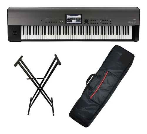 Teclado Korg Krome 88 Ex 88 Teclas Expandido +soporte+funda