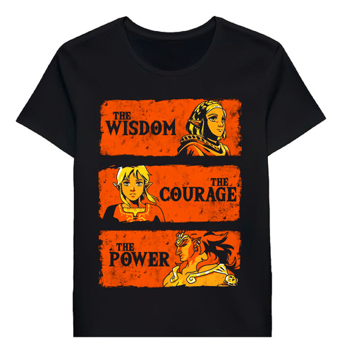 Remera The Wisdom The Courage The Power 45767675