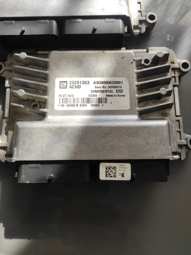 Computadora Chevrolet Spark Beat 1.2 Lt 2011-2017 25201353 (Usado)