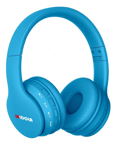 Auriculares Para Niños Midola 85db Inalámbricos Azules