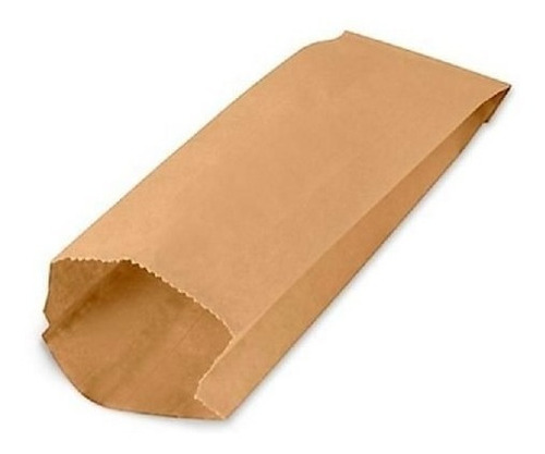 Pack 50 Bolsas De Papel Kraft 18x9cm