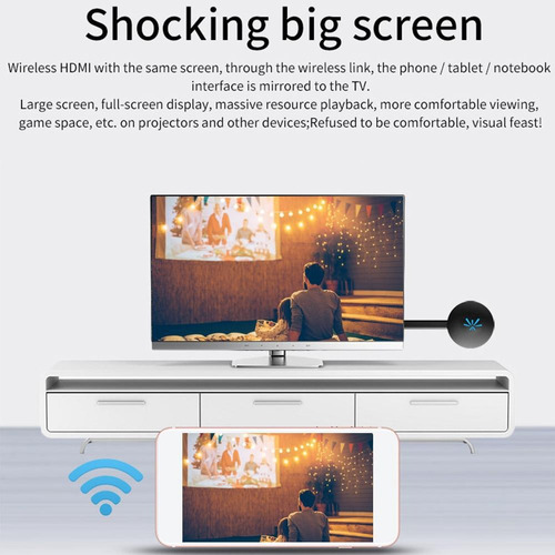 Receptor De Tv Inalámbrico G6 Tv Stick De 2.4 Ghz