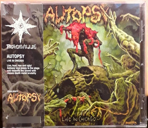 Autopsy   Live In Chicago Cd Nuevo 2020 Death Metal