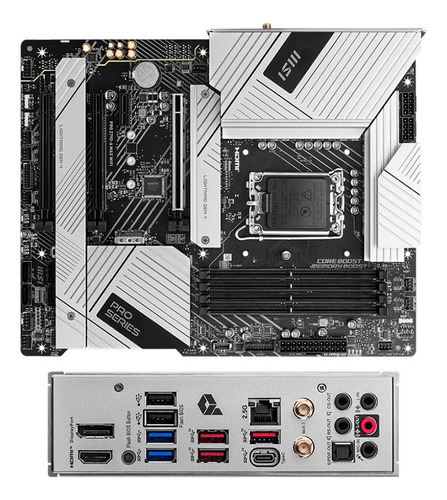 Placa Madre Msi Pro Z790-a Max Wifi, Chips Ddr5 Lga1700 Atx 