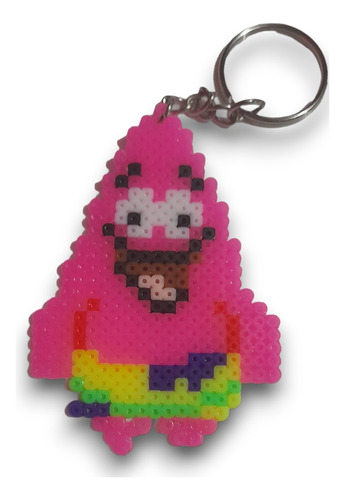 Llavero Hamma Beads Patricio Estrella