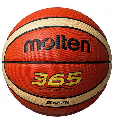 Pelota De Basquet Molten® Gn7x Fiba Approved Basket Ball N°7