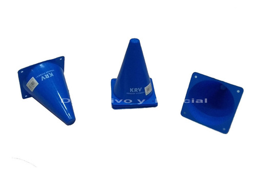 Cono 18 Cm Lisos Entrenamiento Fitness Deportivo Colores