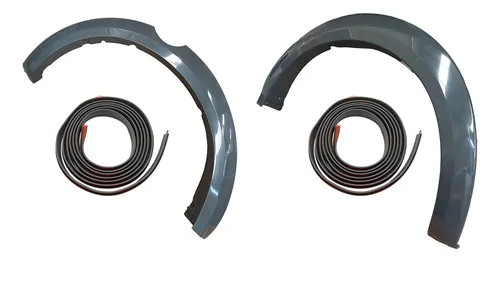 comprar Par Alargadores + Borrachas Paralamas Traseiro L200 Triton