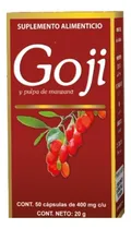 Comprar Capsulas De Bayas De Goji Y Pulpa De Manzana 50 Piezas