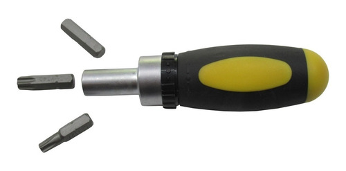 Imagen 2 de 8 de Kit Destornillador Con 37 Puntas Intercambiables Hellux