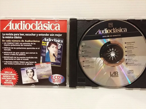 Schumann, Bach, Debussy Y Otros. Los Mejores Discos. Cd. (Usado)