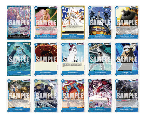 One Piece Card Game St-16 Donquixote Doflamingo Idioma Ingles