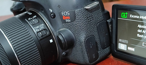 Canon Eos Rebel T6s Dslr Cuerpo. Negro (Usado)
