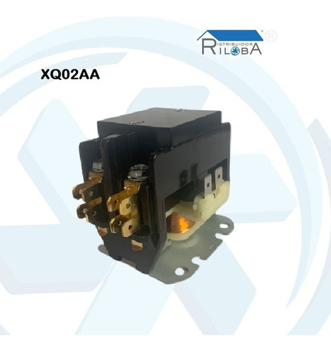 Contactor 2 Polos 24v 30 Amperes Marca Gb