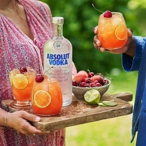 Vodka Absolut Original 750ml Kit 3 Unidade Original Promoção