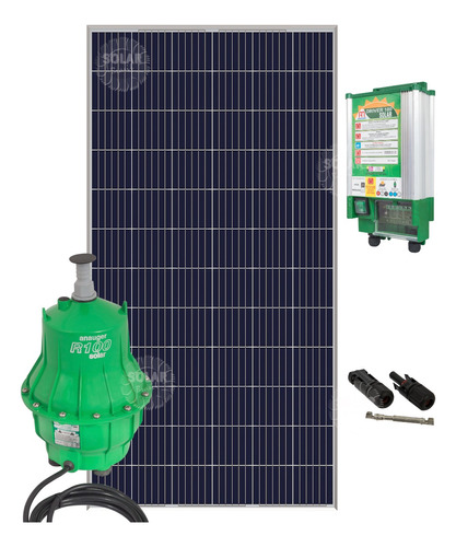 Kit Bomba Solar Anauger R100 + Painel Solar 330w 