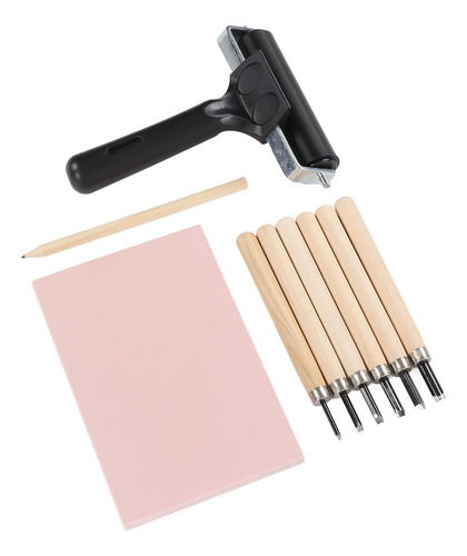 Kit De Herramientas Para Hacer Sellos De Goma, Varios Cuchil