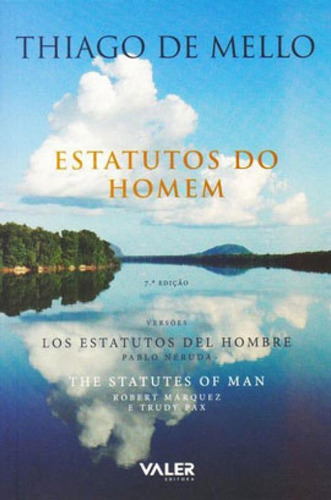 Estatutos do homem, de Mello, Thiago de. Editora VALER, capa mole em inglês