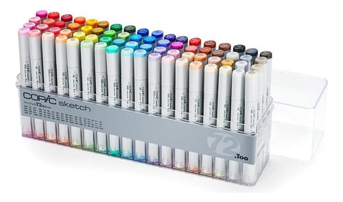 72 Marcadores De Alcohol De Colores - Copic