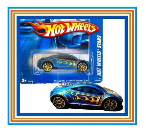 Hot Wheels 2007 - Mitsubishi Eclipse Concept- H.w. Stars 108